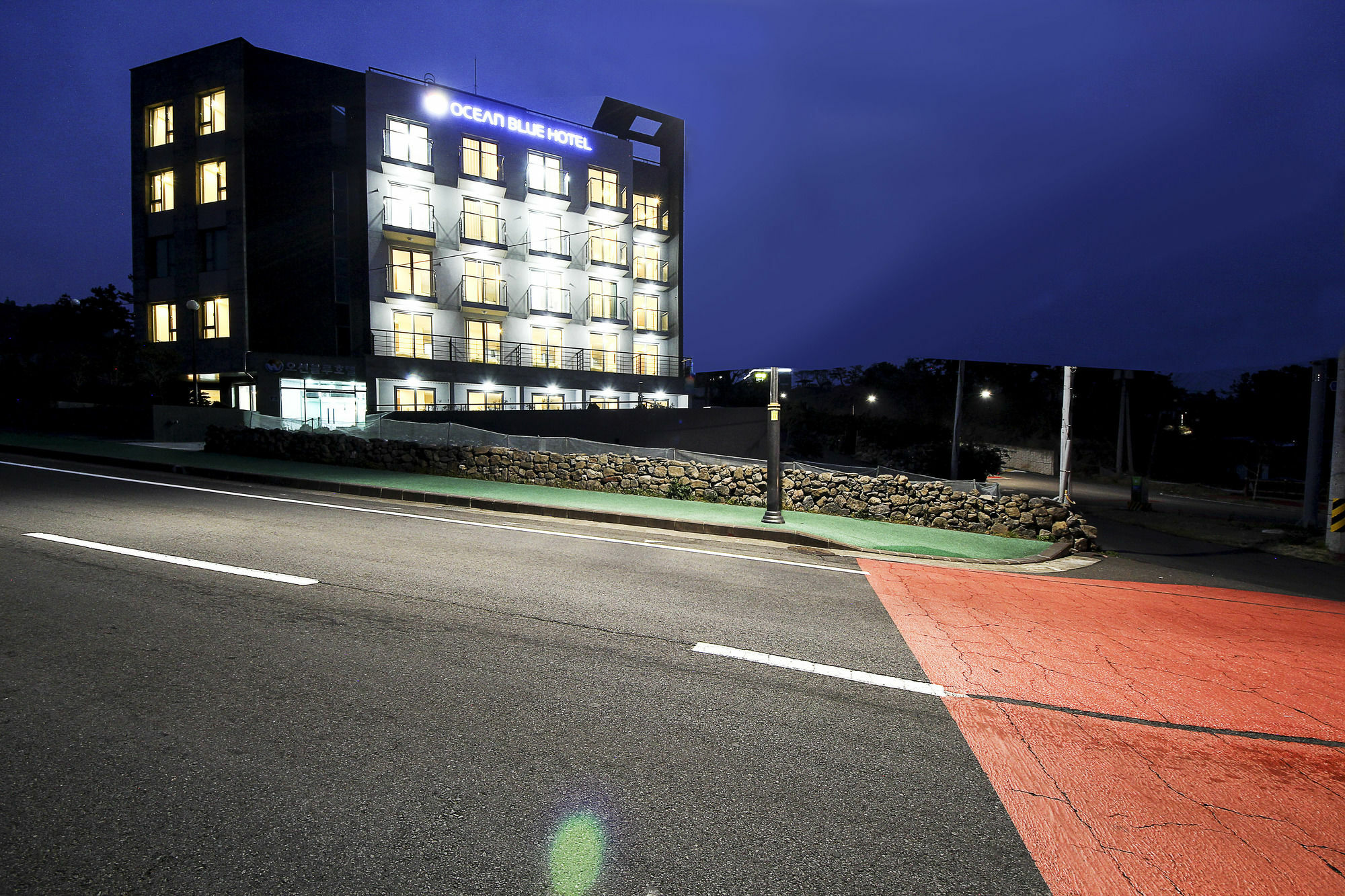 Jeju Jungmun Ocean Blue Hotel Seogwipo-stad Buitenkant foto
