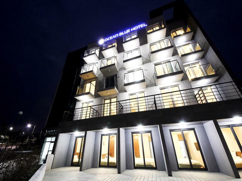 Jeju Jungmun Ocean Blue Hotel Seogwipo-stad Buitenkant foto