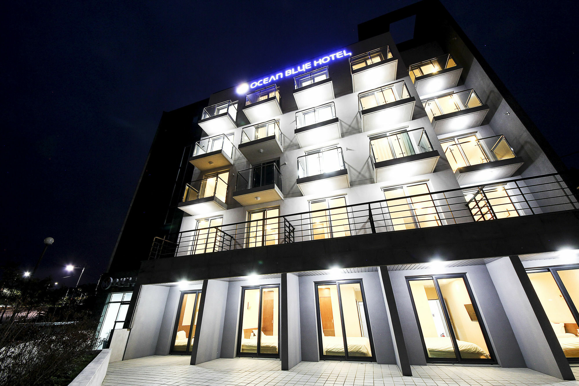 Jeju Jungmun Ocean Blue Hotel Seogwipo-stad Buitenkant foto
